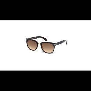 TOM FORD ROCK FT0290 
shiny black / gradient brown